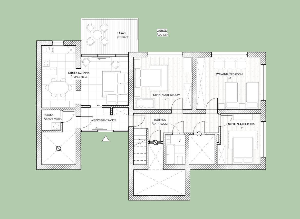 Апартаменти Apartament Wiosenny Мендзибродзе-Бяльське Екстер'єр фото